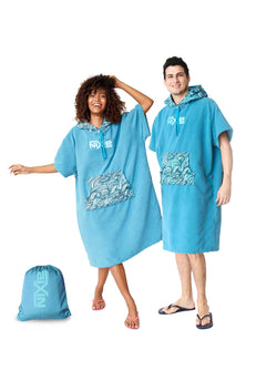 Nixie Fluid Poncho-Towel